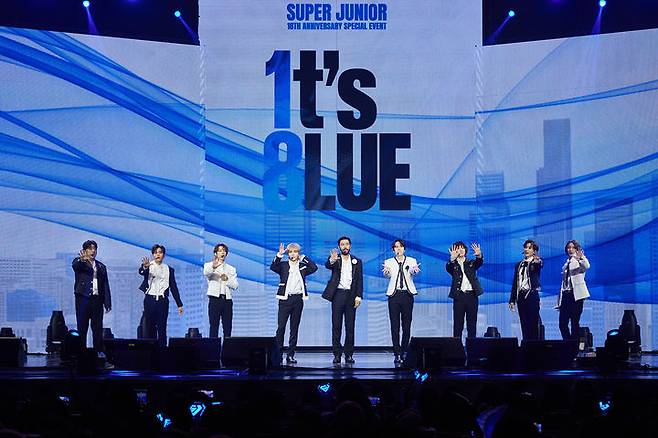 [서울=뉴시스] 그룹 슈퍼주니어. (사진=SM엔터테인먼트 제공) 2024.01.17. photo@newsis.com *재판매 및 DB 금지