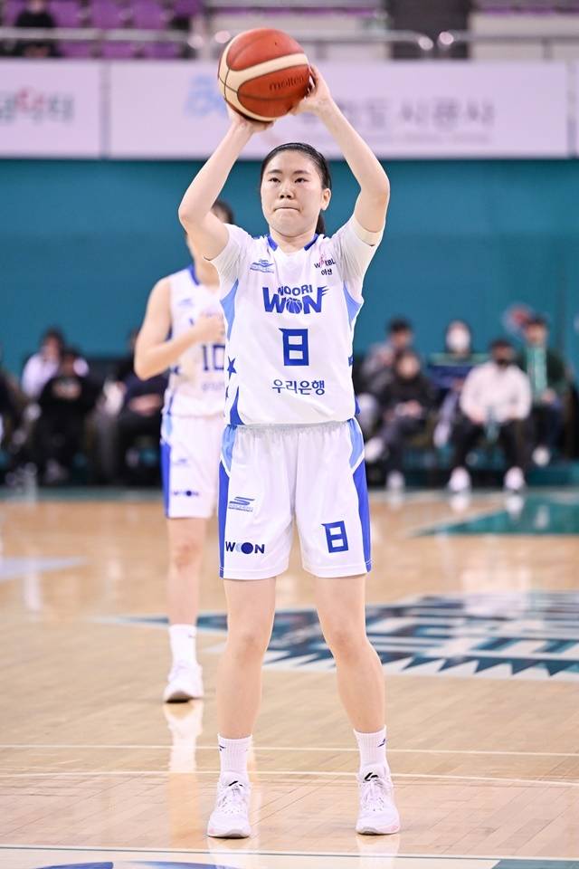 하나원큐전에서 맹활약을 펼친 나윤정. 사진=WKBL 제공