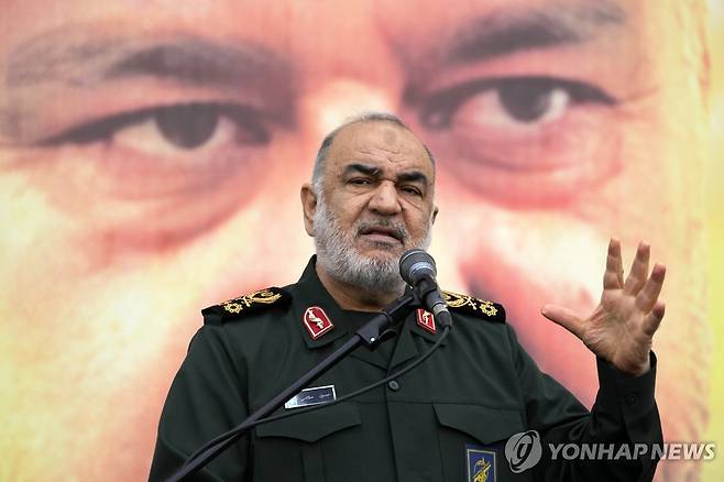 이란 혁명수비대 총사령관 호세인 살라미 [AP=연합뉴스]