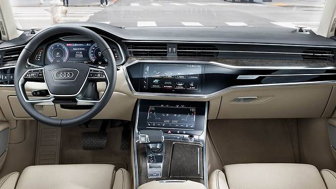 사진 : 아우디 A6 실내