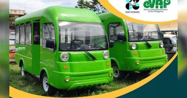 필리핀 정부가 도입하려는 '전기 지프니'. PNA 캡처