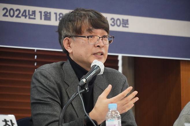 심영섭 경희사이버대학교 겸임교수. /전국언론노조 제공