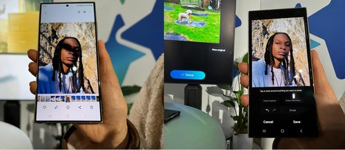 AI-powered photo editing tool experienced at Galaxy Unpacked 2024 event [YONHAP]