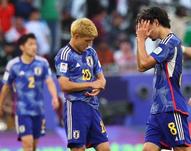 일본 축구 대표팀. 연합뉴스