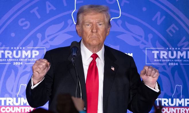 도널드 트럼프 전 미국 대통령. EPA연합뉴스