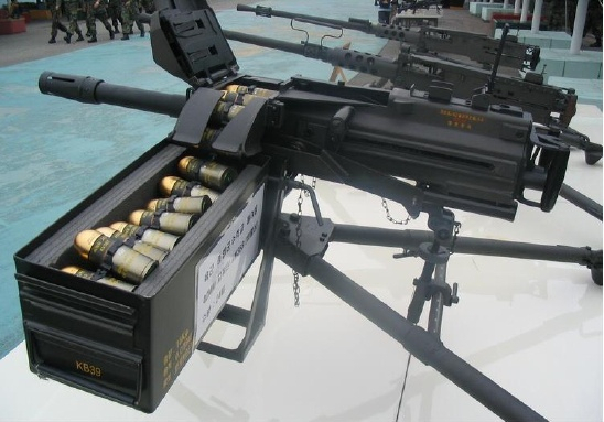 K4 고속유탄기관총. 사진=위키피디아 캡처