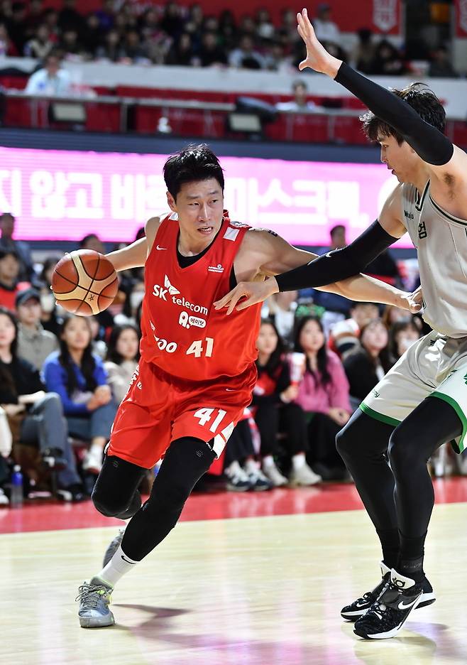 서울 SK 오세근.    KBL 제공