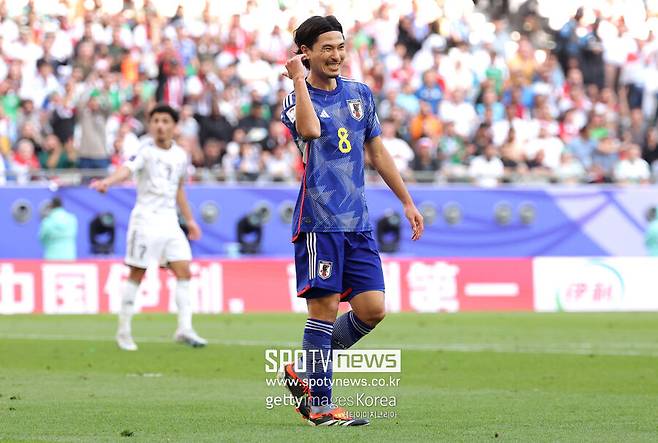 ▲ 19일 카타르 알 라얀에 위치한 에듀케이션 스타디움에서 열린 2023 아시아축구연맹(AFC) 카타르 아시안컵 조별리그 D조 2차전에서 일본이 이라크에 1-2로 졌다.