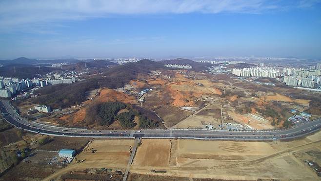 사전청약이 많이 진행됐던 검단신도시 일대 전경.  [사진 제공 = 인천도시공사]