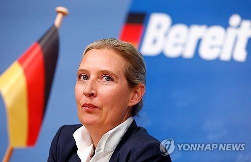 알리스 바이델 AfD 대표 [AFP=연합뉴스 자료사진. 재판매 및 DB 금지]