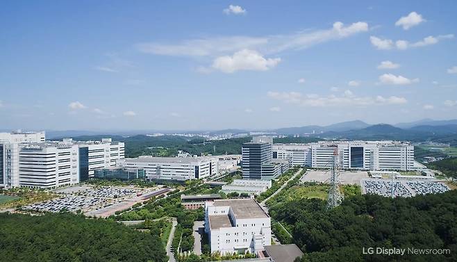 LG디스플레이 파주 공장./LG디스플레이 제공