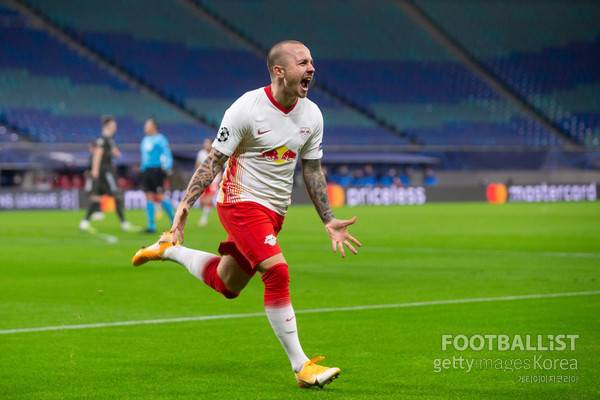 앙헬리뇨(RB라이프치히). 게티이미지코리아