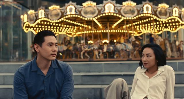 셀린 송 감독의 '패스트 라이브즈'는 20년 만에 만난 남녀를 통해 인연과 운명을 이야기한다. 배우 유태오는 이 영화로 영아카데미상 남우주연상 후보에 올라 있다. CJ ENM 제공
