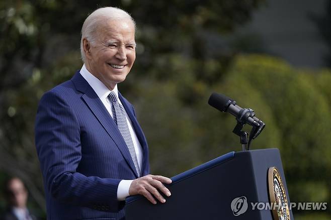 조 바이든 미국 대통령 [AP 연합뉴스자료사진. 재판매 및 DB 금지]