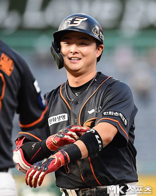 지난해 한화의 주전 유격수 자리를 꿰찬 이도윤. 사진=김영구 기자