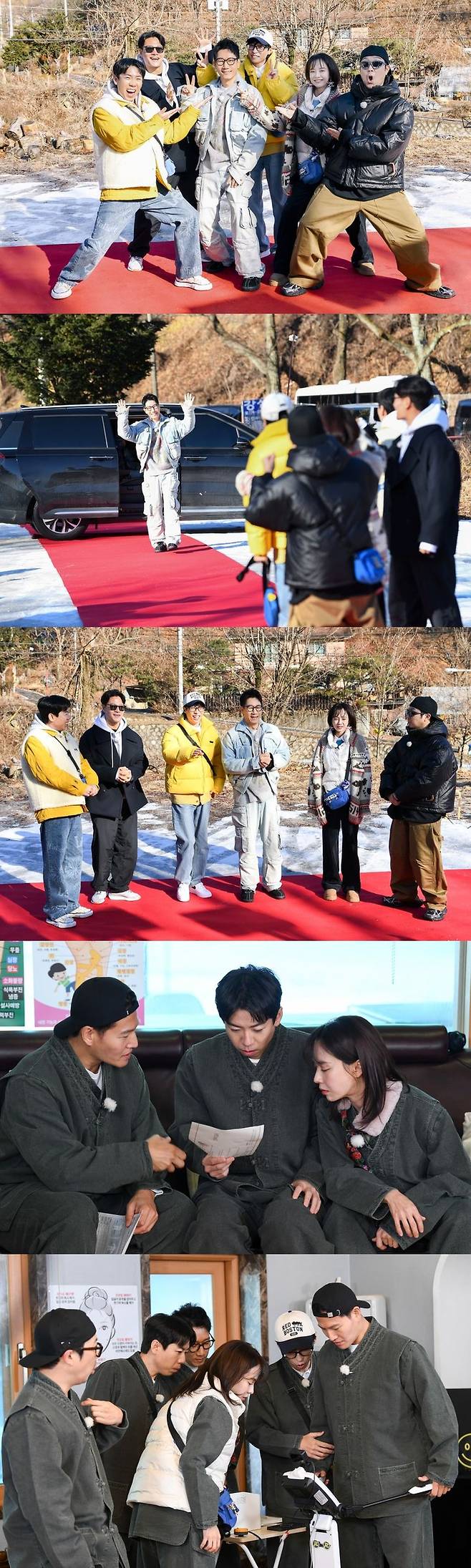 [서울=뉴시스] 오는 28일 방송되는 SBS TV 예능물 '런닝맨'에서는 5주 만에 복귀하는 지석진의 모습이 공개된다. (사진=SBS TV '런닝맨' 제공) 2024.01.28. photo@newsis.com *재판매 및 DB 금지