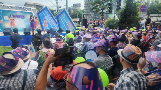 지난해 청주육거리시장 활력충전프로잭트 모습. 사진=청주시 제공