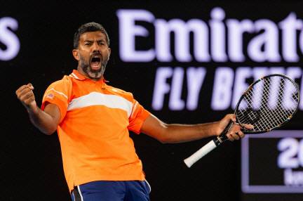 인도의 로한 보판나. 신화통신 뉴시스