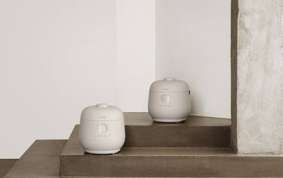 디자인에 신경쓴 쿠첸 밥솥. 사진 쿠첸