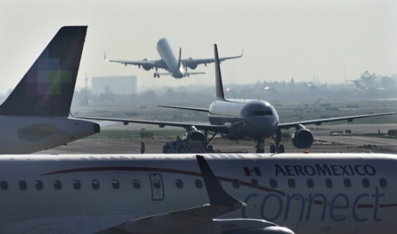 멕시코시티 베니토 후아레스 국제공항. AP 연합뉴스 제공 