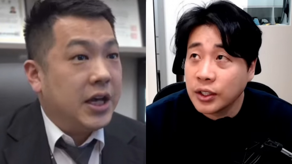 (왼쪽부터) 유튜버 카라큘라, 은현장. [사진=유튜브 '카라큘라 미디어', '장사의 신']