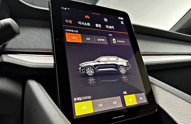 폴스타2 업그레이드. /박진우 기자