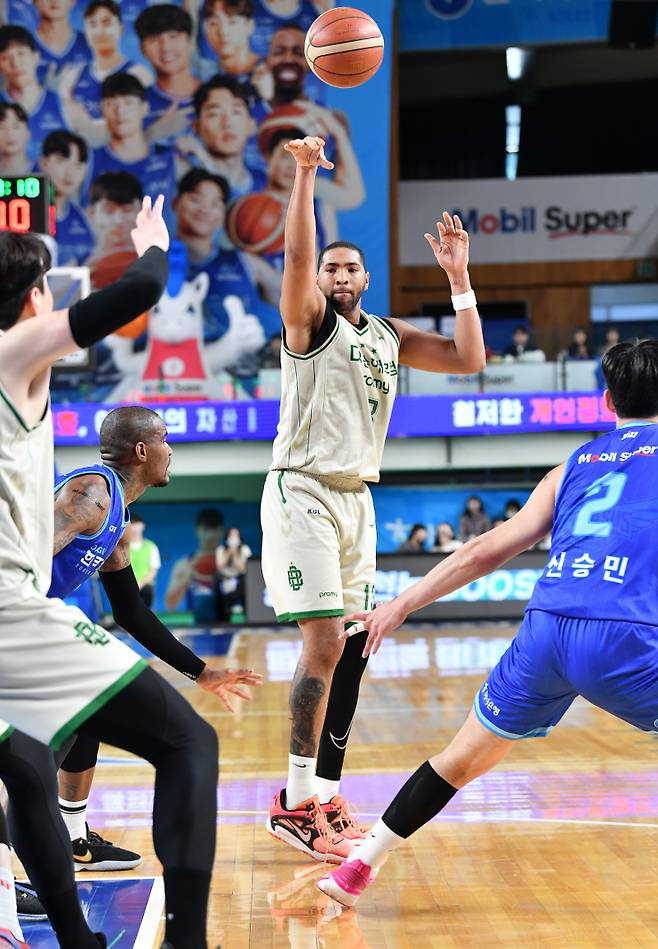 원주 DB 디드릭 로슨. 사진=KBL 제공