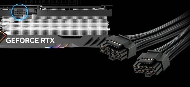 ATX 3.1 파워서플라이의 특징인 12V-2x6 규격 커넥터 / 출처=한미마이크로닉스