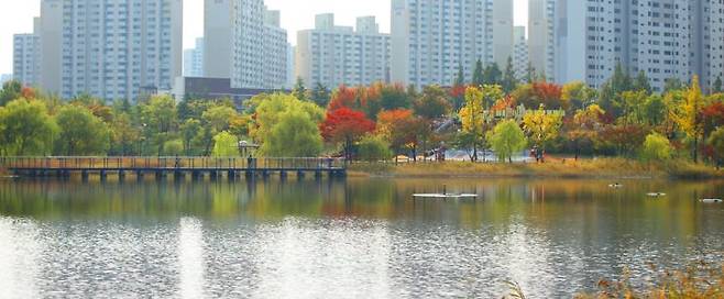 경기 부천시 상동호수공원[사진제공=상동호수공원 관리운영본부]