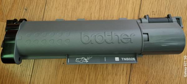 브라더 토너세이브 시리즈에 주로 쓰이는 원통형 토너 카트리지. 정옥재 기자