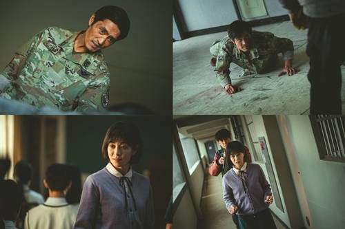 조연 군단의 모습이 담긴 미공개 스틸을 공개했다. 사진=넷플릭스