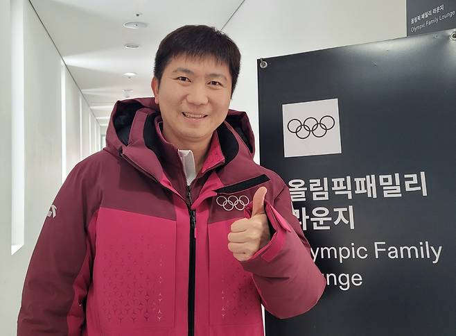 인터뷰하는 유승민 IOC 위원<저작권자(c) 연합뉴스, 무단 전재-재배포, AI 학습 및 활용 금지>