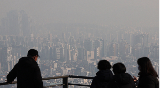 서울 남산에서 바라본 서울 시내 모습. (출처=연합뉴스)