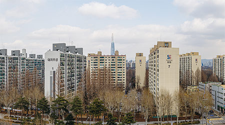 서울 강남구 대치동 대표 재건축 단지 중 하나로 꼽히는 우성1차·쌍용2차가 통합 재건축을 추진 중이다. (윤관식 기자)