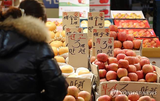 서울 시내 한 재래시장 [연합뉴스 자료사진]