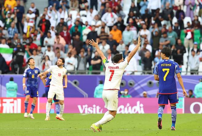 ▲ 일본 축구대표팀이 이란과 2023 카타르 아시안컵 8강에서 1-2로 역전패, 탈락했다. ⓒ연합뉴스