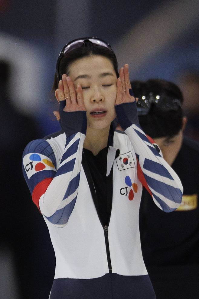 레이스 뒤 김민선. 퀘백시티|EPA 연합뉴스