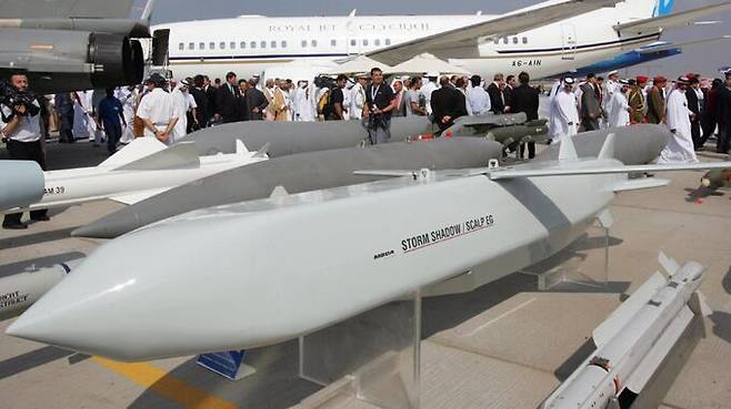 국과 프랑스가 공동개발한 스톰 섀도(프랑스명 스칼프) 장거리 공대지미사일. 게티이미지