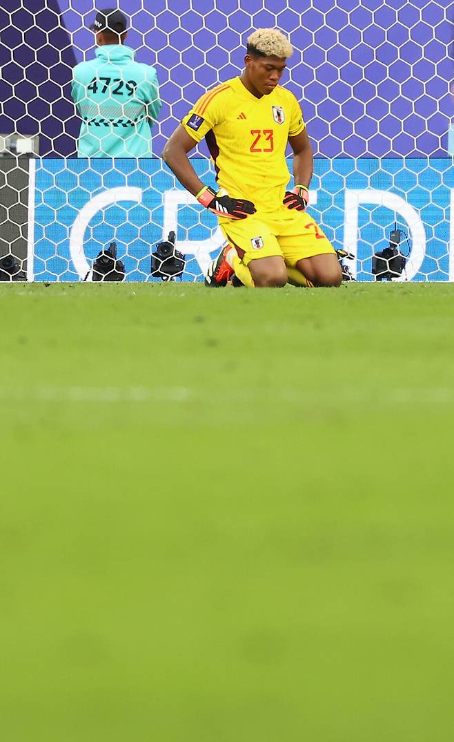 ▲ 일본이 세대교체를 앞세워 투입했던 스즈키 자이온 골키퍼, 이번 대회 내내 불안을 야기했다. ⓒ연합뉴스