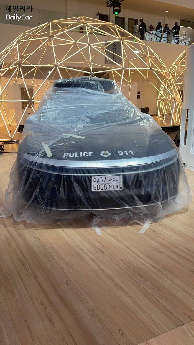 루시드, 에어 경찰차 (출처 사우디 프로젝트)