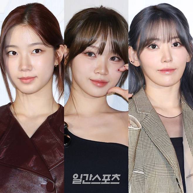 왼쪽부터 카즈하, 김채원, 사쿠라 (사진=IS포토)