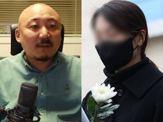 주호민(왼쪽), 특수교사 A씨.(사진=주호민 유튜브 캡처, 연합뉴스)