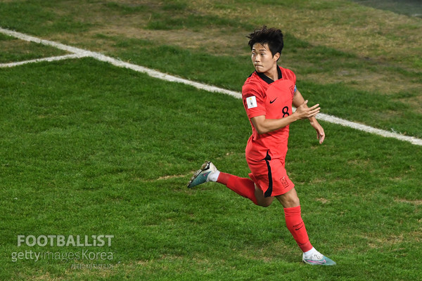 이승원(한국 U20 축구대표팀). 게티이미지코리아