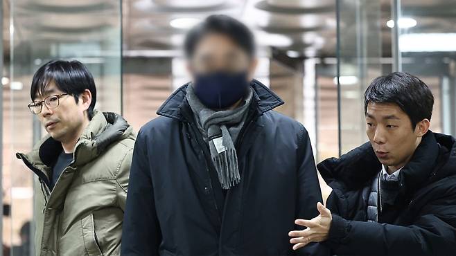 ‘수사정보 유출 뇌물 의혹’ SPC 백모 전무, 영장실질심사 [사진 제공:연합뉴스]