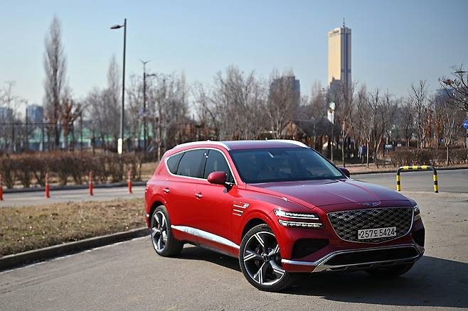 제네시스 GV80 3.5 T AWD. 김학수 기자
