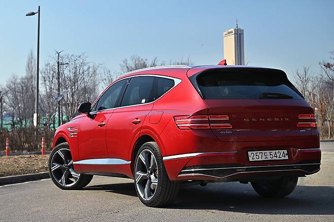 제네시스 GV80 3.5 T AWD. 김학수 기자