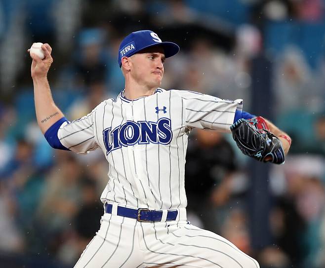 ▲ 삼성을 떠나 메이저리그 복귀를 타진하고 있는 데이비드 뷰캐넌 ⓒ 삼성 라이온즈