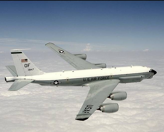 RC-135U 정찰기 [미국 공군 홈피 캡처. 재판매 및 DB 금지]