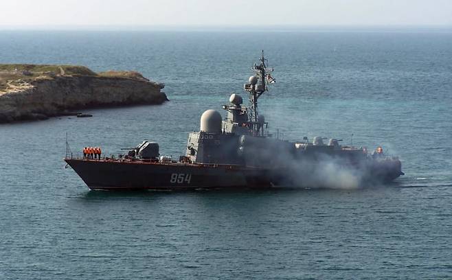 러시아 흑해함대 초계함 이바노베츠호. /러시아 흑해함대 홈페이지