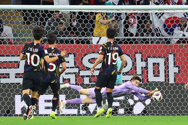 ▲ 축구대표팀이 요르단과의 2023 아시안컵 4강 전반을 0-0으로 마쳤다. ⓒ연합뉴스